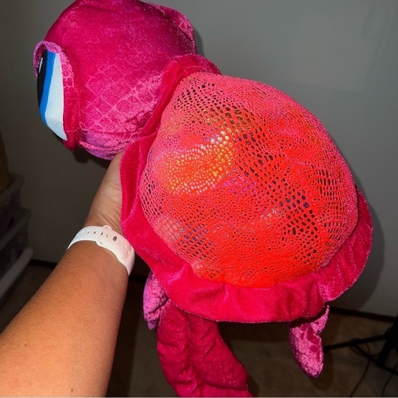 Goffa International Pink Plush Sea Turtle Stuffed Animal - Picture 11 of 11